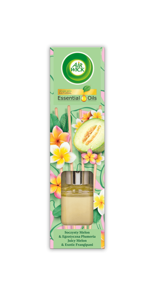 Air Wick Pachnące Patyczki Soczysty Melon & Egzotyczna Plumeria.png